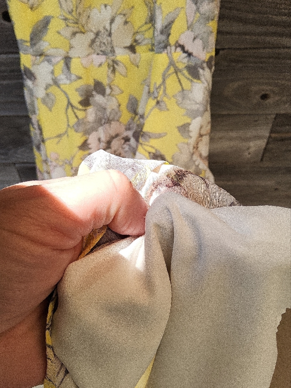 Tommy Hilfiger Yellow Floral Maxi Dress with Pink and Gray Blooms Size 16 - Picture 11 of 11